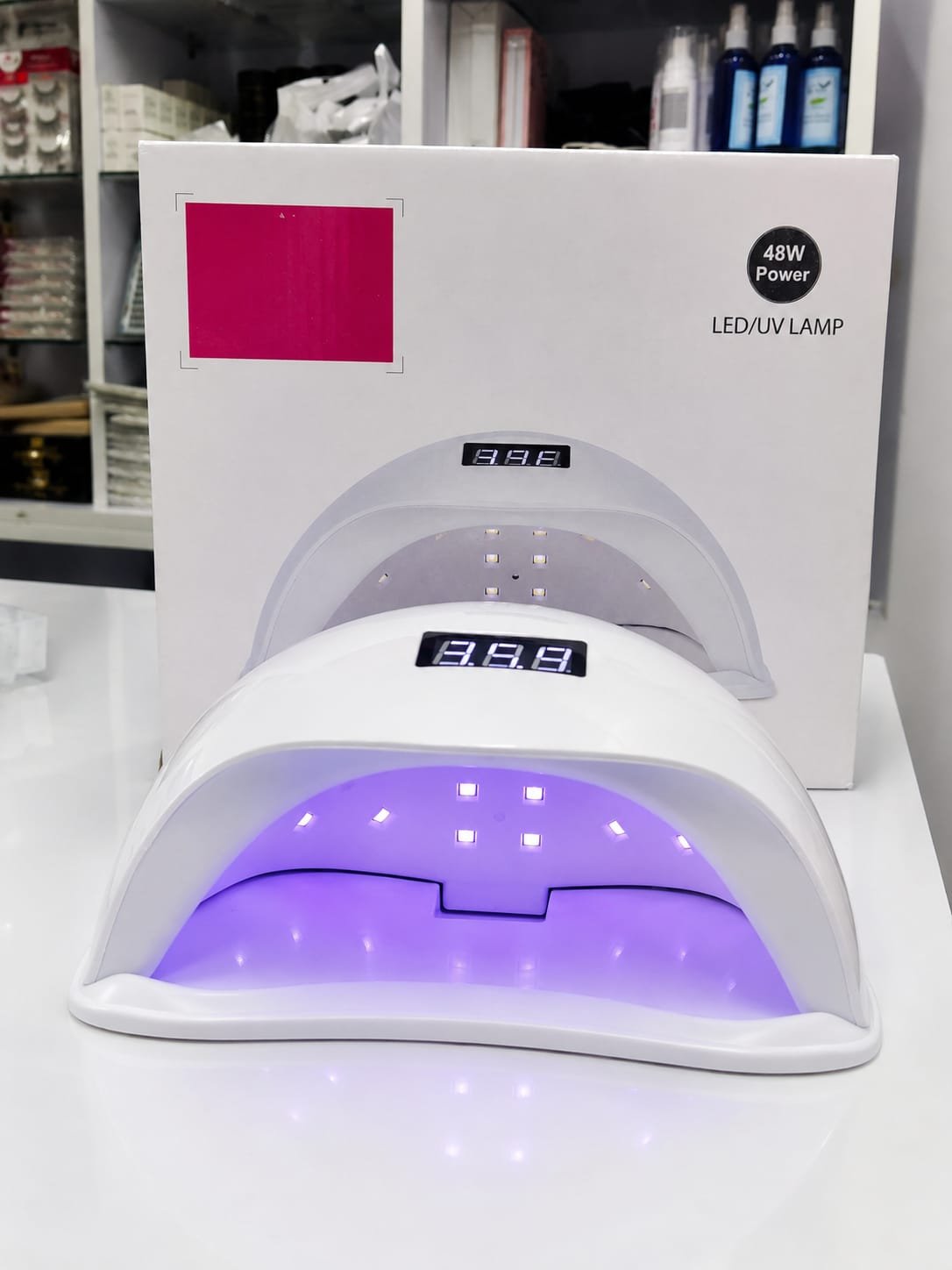 WhatsApp Image 2026-07-27 at 10.53.49 AM 48W LED/UV Nail Lamp - Image 1