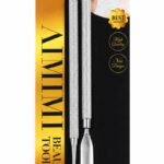 Professional Stainless Steel Nail Cuticle Pusher & Scraper Tool