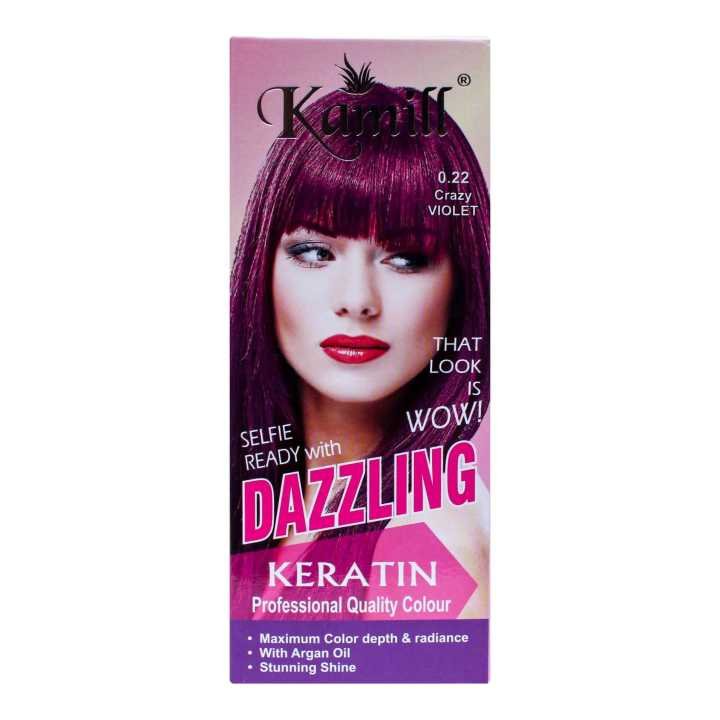 2 Kamill 0.22 Crazy Violet Hair Color 50Ml + 50Ml - Image 1
