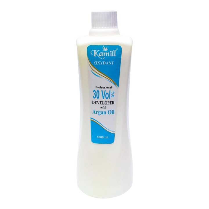 30 Kamill Professional 30 Vol 9% Developer With Argan Oil 0.09 Hair Developer 1000Ml - Image 1