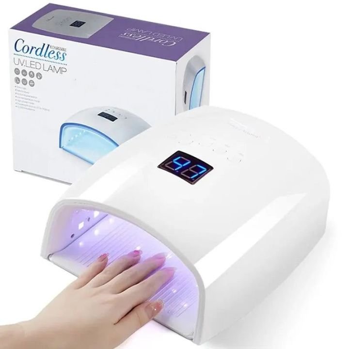 3b1713d4f09034d956aecc4c2b456065.jpg_720x720q80 Rechargeable UV LED Nail Lamp | 66W Professional Led Nail Night for Gel Nails | Cordless Nail Lamps for Gel Polish | Wireless Curing Fast Nail Dryer | Automatic Sensor Portable UV Nail Lamp - Image 1