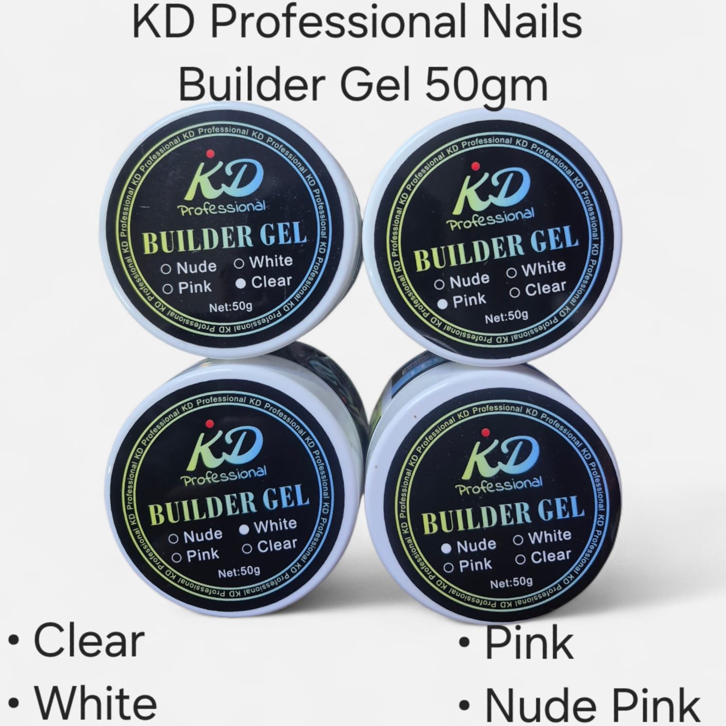 50 KD Professional Builder Gel – 50g - Image 1