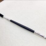 Generic Double Eyebrow Brush, Professional Double Head Angled Eyebrow
