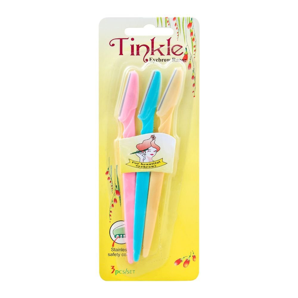 7 Tinkle Eyebrow Razor 3 pieces Set - Image 1