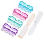 Handle Grip Nail Brush – Fingernail & Toenail Cleaning Brush 2 Pack