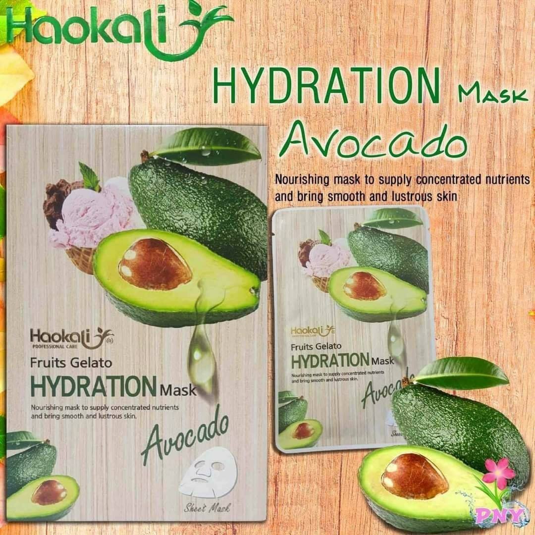 av Avocado Mooyam Facial Sheet Mask, Hydrating Face Masks, Mositurising, Soothing, Beauty Mask for All Skin Types Pack of 1*25ml - Image 1