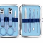Professional Manicure & Pedicure Nail Care Kit – Portable Metal Case