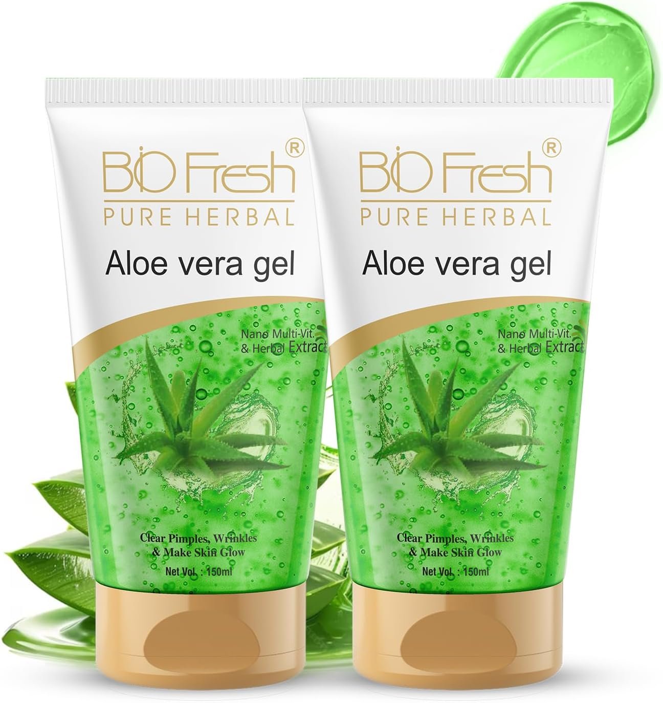 c9876c276be27fa1d9313cd260ce3a4b BIOFRESH HERBALS Aloe Vera Gel – 150ml - Image 1