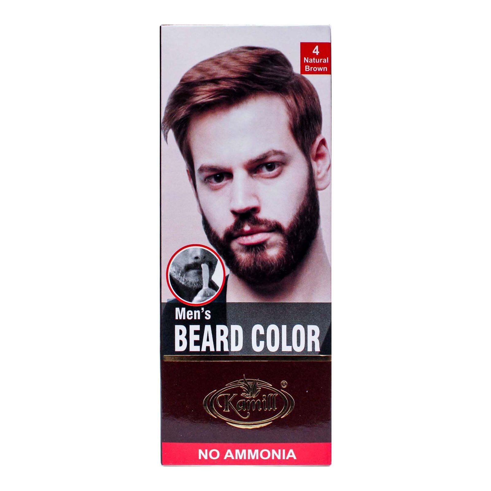 f3e06d90d05ad7ca09947309ed583b7f Kamill 4 Natural Brown Beard Color 50Ml + 50Ml - Image 1