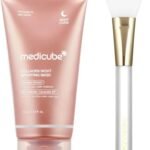 Collagen Night Wrapping Peel off Facial Mask with Jelly Brush | Medicube Collagen Mask 75ml