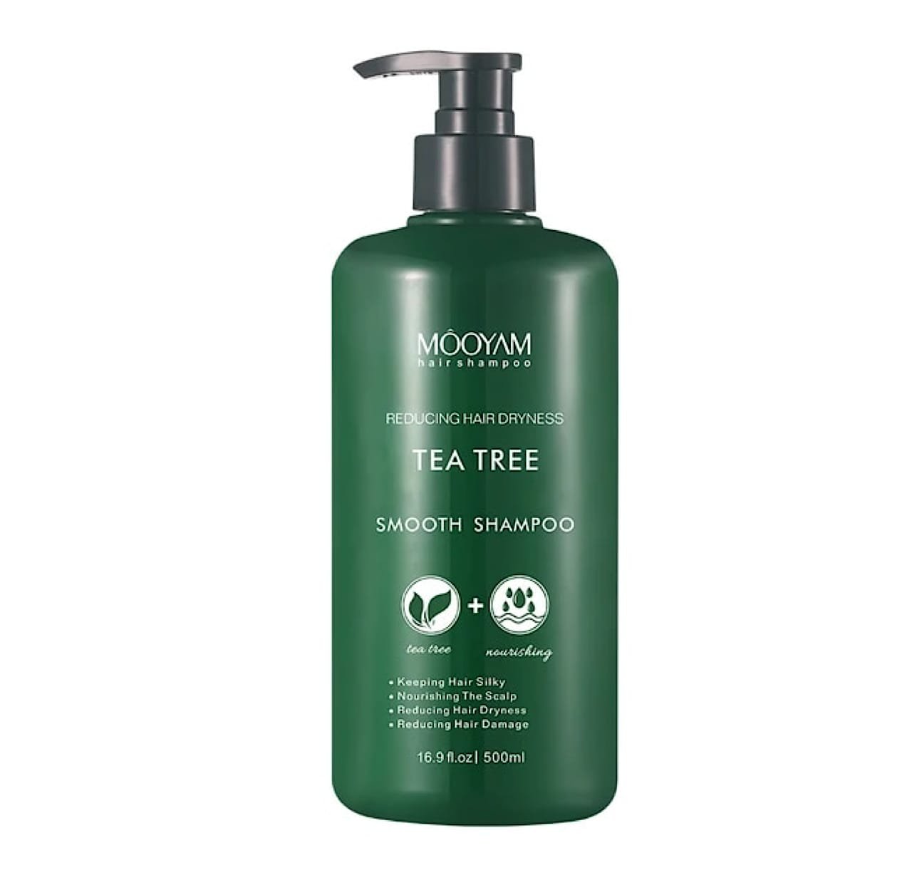 my Mooyam Tea Tree Smoothing Shampoo – 500ml - Image 1