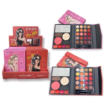My style Travel Pack Mini Makeup Kit Eyeshadow Palette With Highlighter Blusher Eyebrow Powder Lipstick 1Pc