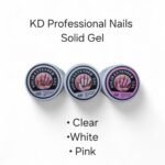 KD Professional Nails Solid Extension Gel 15g | Solid Gel | Carving Gel | 3D Nail Art Gel (Clear / White / Pink)